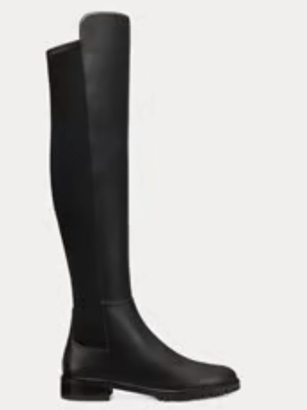 Stuart Weitzman Black Over-the-Knee Riding Boot